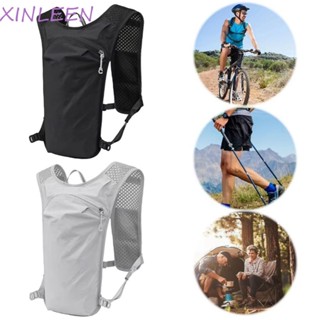 XINLEENST Hydration Vest, Ba lô chạy siêu nhẹ thoáng khí, Túi đựng điện thoại Chất liệu Nylon chống thấm nước Ba lô gói nước có thể điều chỉnh Marathon