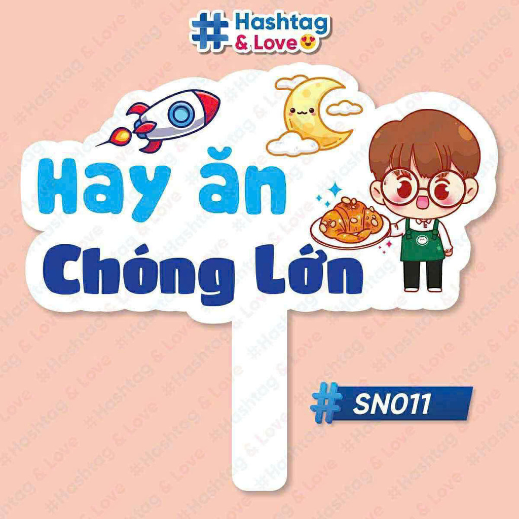 Hashtag mừng thôi nôi, sinh nhật