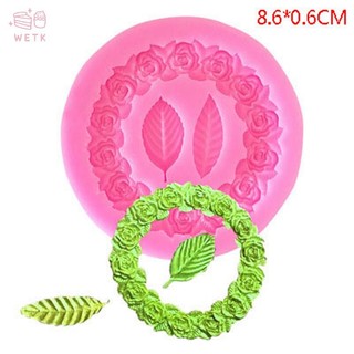 [WETK] Khuôn Silicon Làm Socola Hình Chiếc Lá vn