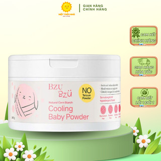 Phấn rôm mát dịu cho làn da nhạy cảm của em bé Bzu Bzu 140g