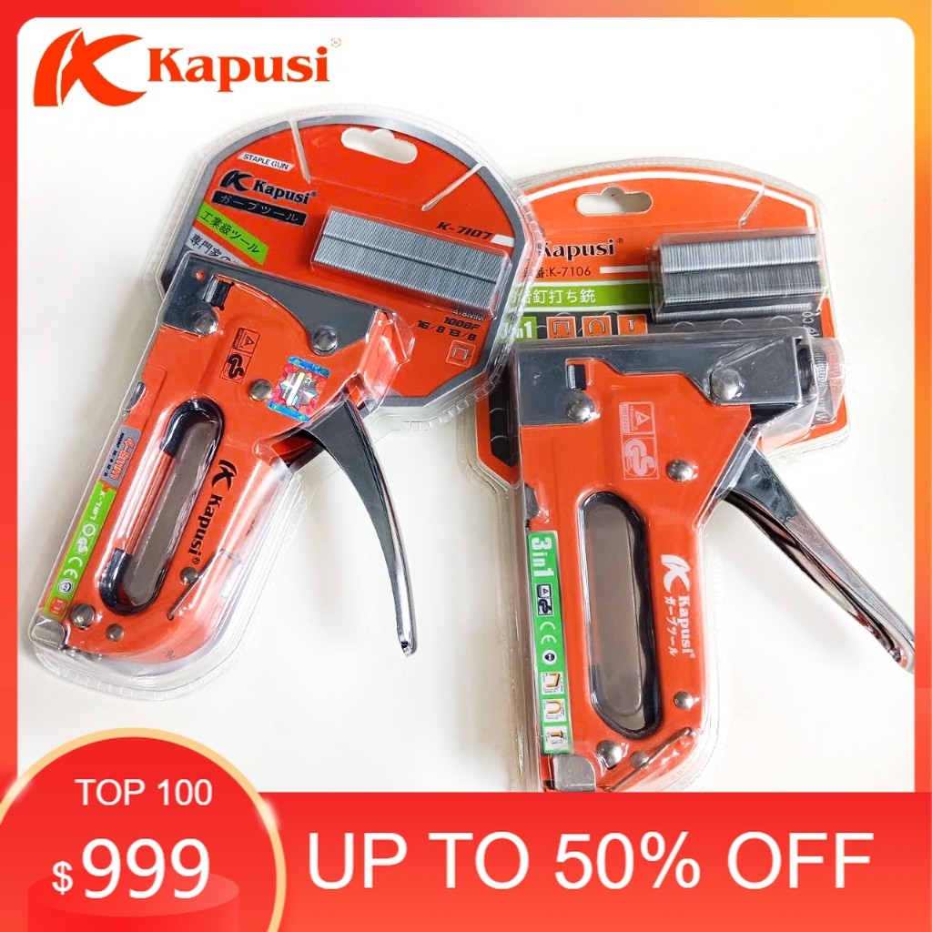 KÌM BẤM GHIM TAY ( NHỎ ) KAPUSI K-7107, GHIM 13/8 - 18/6