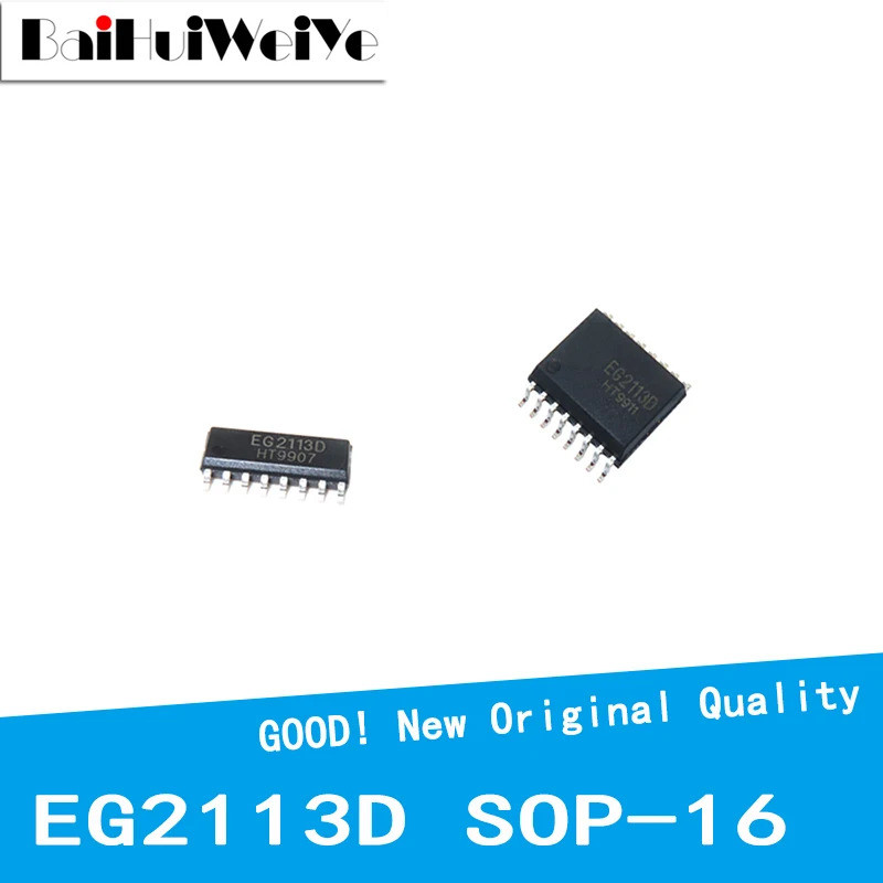 1-5 Cái / lốc EG2113D EG2113 Công suất biến tần hẹp / rộng Chip truyền động nửa cầu SMD SOP16 SOP-16
