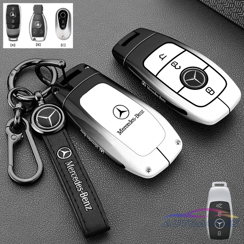 Hộp Đựng Chìa Khóa Ô Tô Chìa Khóa Cho Xe Mercedes-Benz C260L C200L S-Class S400L Khóa S450L C-Class 