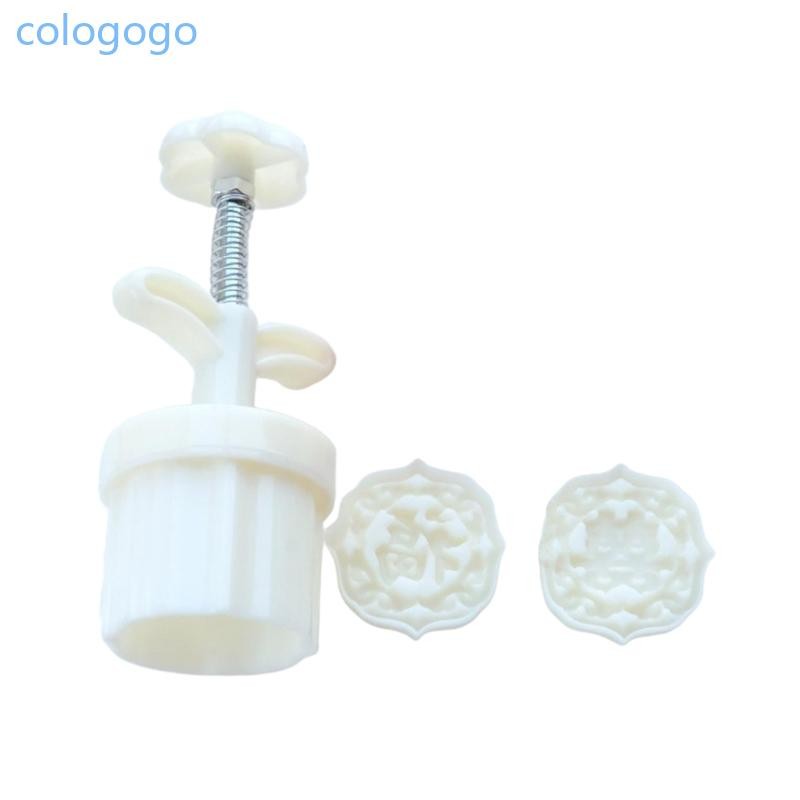 COLO 50g Nhân Vật Trung Quốc Hình DIY Bánh Trung Thu Tem Khuôn Bánh Trung Thu Với 2 Tem