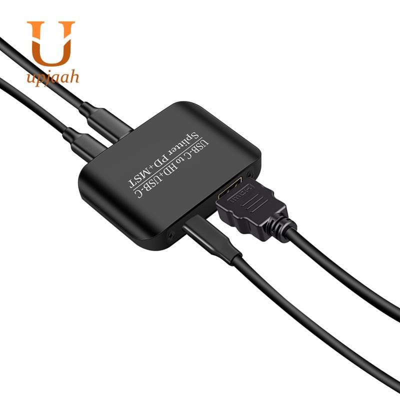 Bộ chia MST Hub 100W Sạc tốc độ cao Màn hình HD Hỗ trợ Bộ chia nguồn PD MST / PD