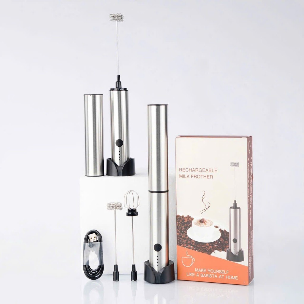 Máy đánh bọt cafe, bọt sữa, máy đánh trứng cầm tay đa năng Chuyên Dụng Milk Frother MFB1501G