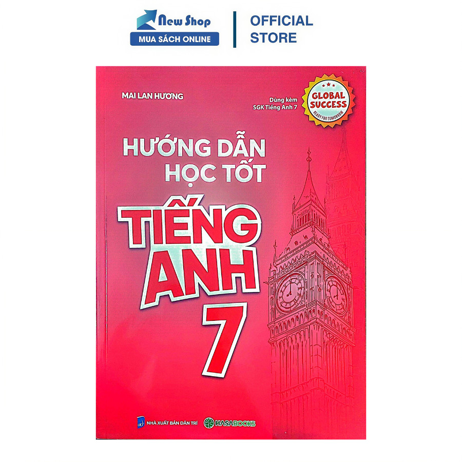 Sách - Hướng Dẫn Học Tốt Tiếng Anh 7 Global Success - HASA