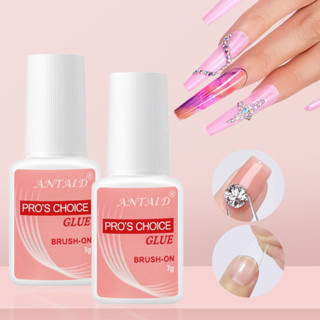  Keo MxBon tem Hồng loại chuẩn xịn keo dán móng giả đá charm chính hãng chai 7g 