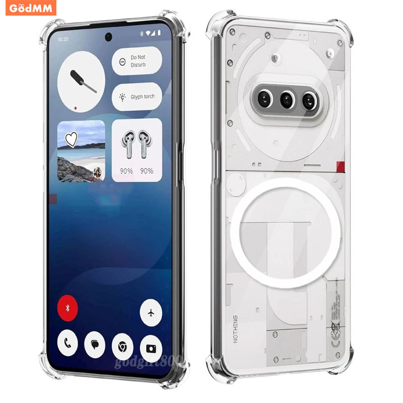 ốp lưng Nothing Phone 3a TPU Vỏ trong suốt cho không Nothing Phone 3a Pro 3a 3 2a Plus 2 1 CMF Phone