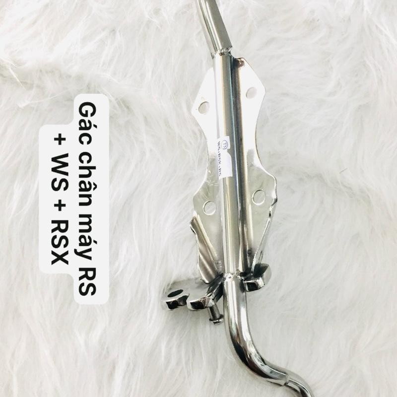 Gác chân máy inox xe WS110+RSX110+RSX2012+BLADE110+RSX2014