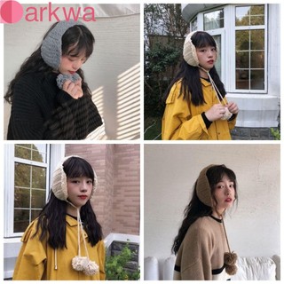 Bịt tai sang trọng DARKWA Y2k Cô gái thủ công ấm áp mềm mại