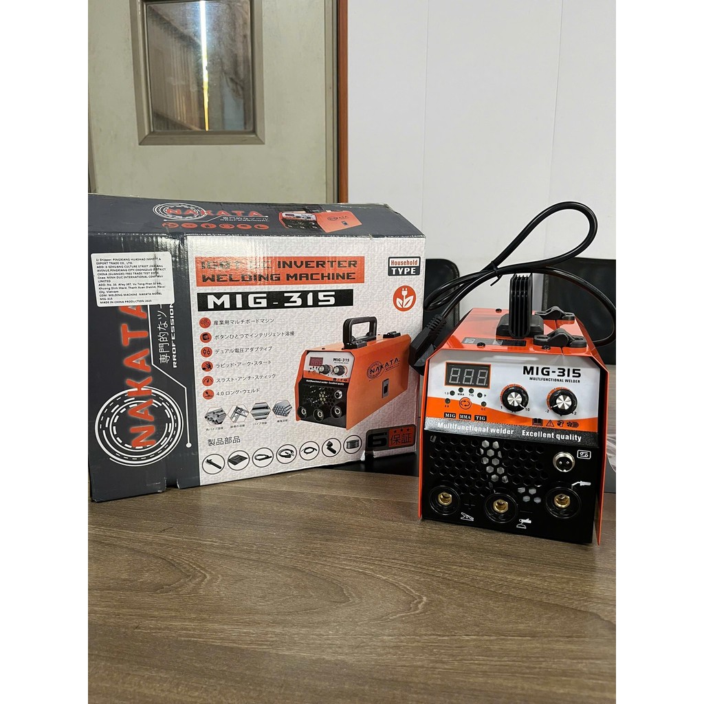 ( TẶNG 2 QUẬN HÀN ) máy hàn mig nakata 315 - máy hàn - máy hàn mig - máy hàn mig mini - máy hàn mig 