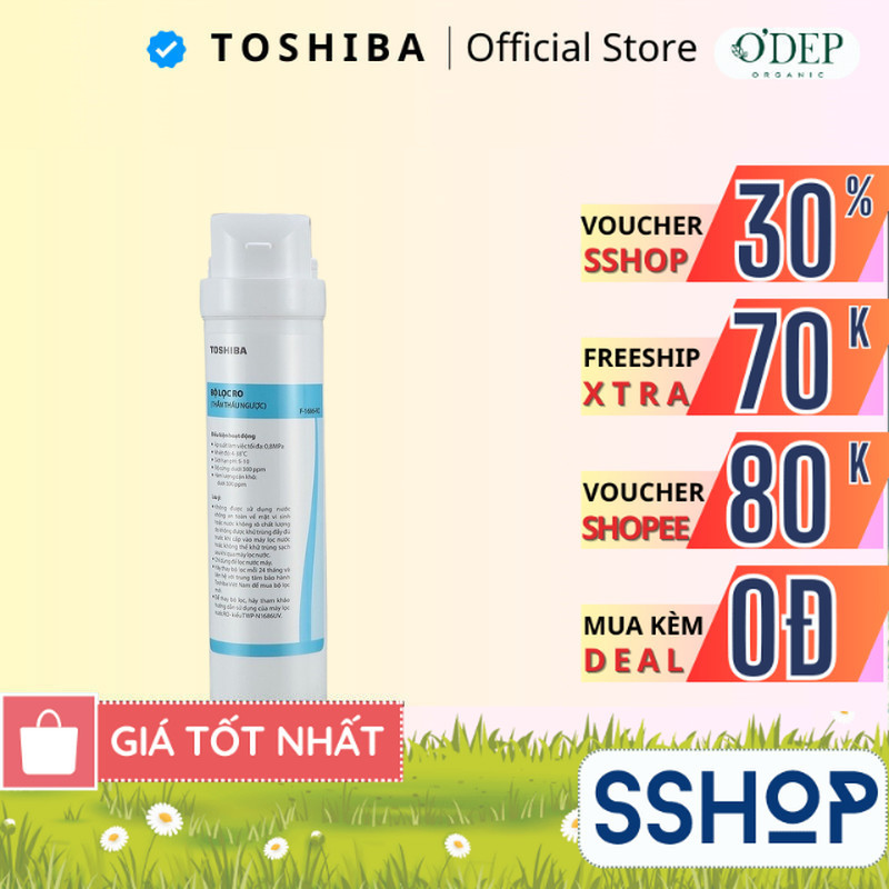 Lõi lọc nước Toshiba F-1686-RO (Bộ lọc RO cho model TWP-N1686UV, TWP-N1843SV) - SSHOP SSA