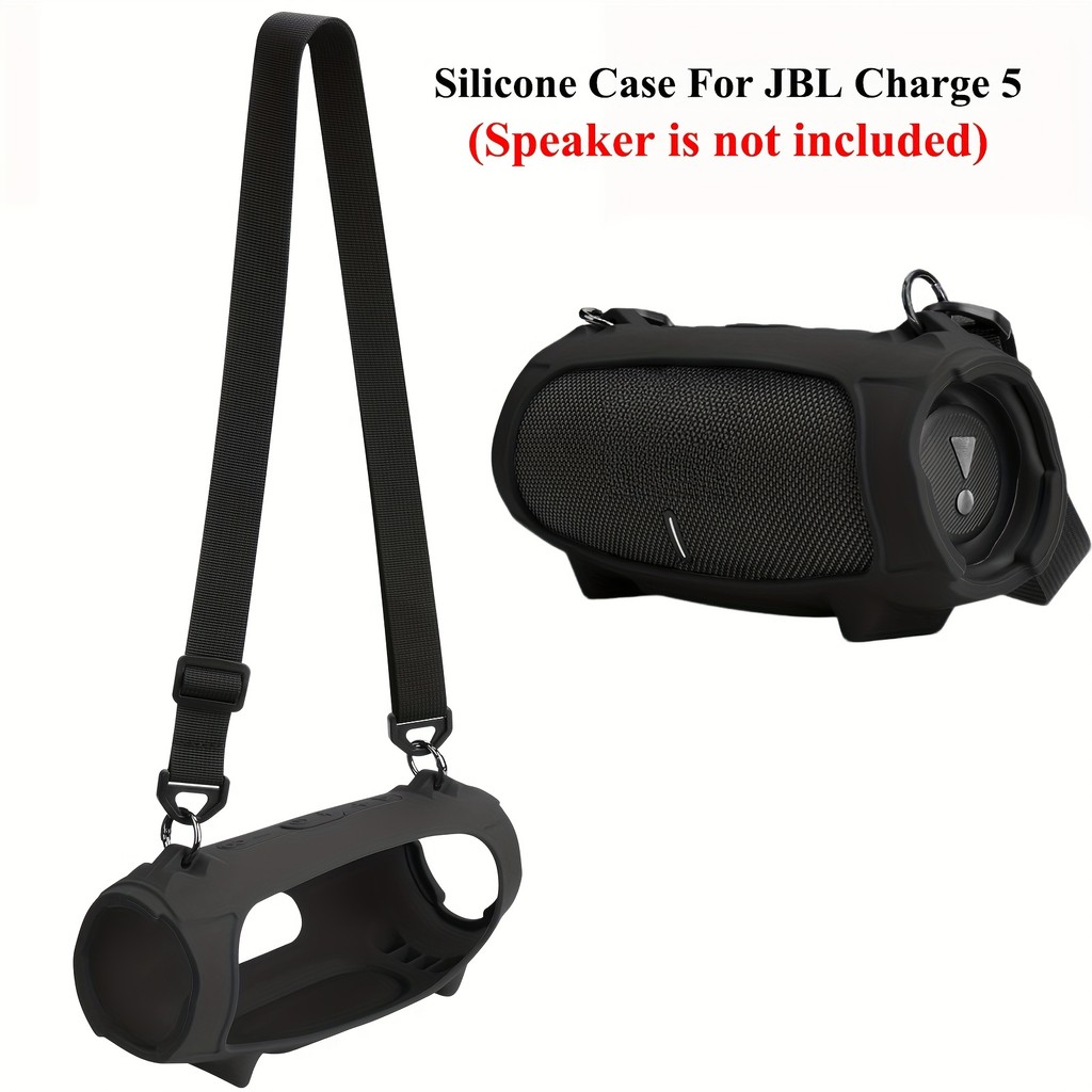 Ốp Lưng Cho Loa Di Động JBL Charge 5, Hộp Bảo Vệ Du Lịch Có Dây Đeo Vai Giá Đỡ Bảo Vệ Toàn Diện Cho 