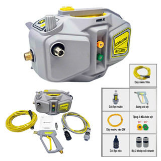  Máy Rửa Xe Mini Gia Đình Áp Lực Cao Corleone RXG3002 1500W 100 Bar 