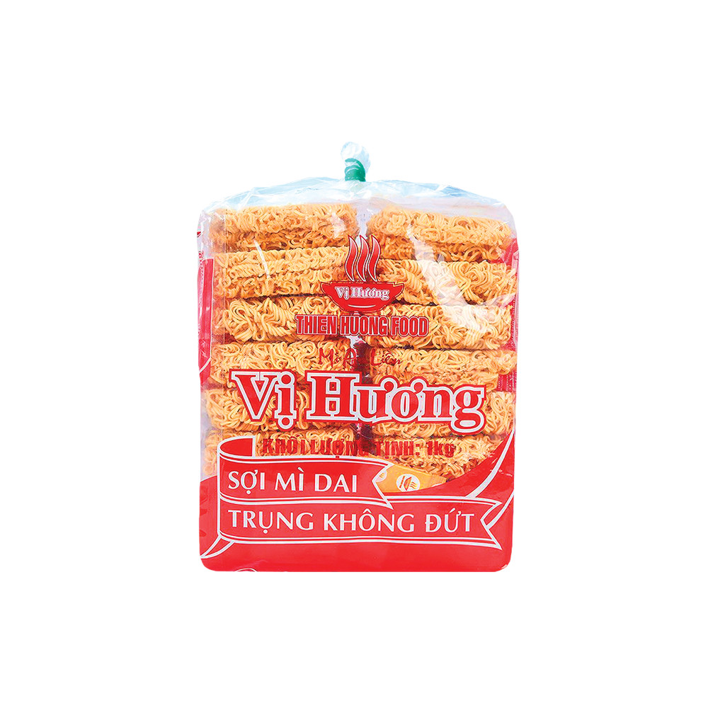 [BH] Thùng 10 bịch mì trần Vị Hương 1kg (16 vắt)