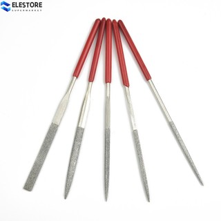 5 cái / bộ kim loại tập tin bộ khắc trang sức kim cương thủy tinh đá dụng cụ gỗ