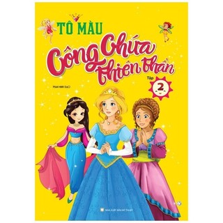 Sách Tô Màu Công Chúa Thiên Thần - Tập 2
