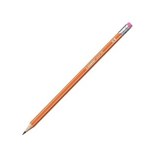 Bút chì gỗ hb stabilo pc2160r-hb - thân cam