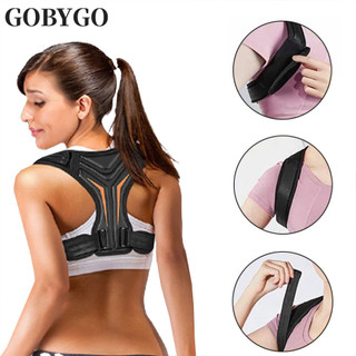 Đai đeo chỉnh tư thế lưng phần lưng trên GOBYGO có thể điều chỉnh giúp giảm đau lưng/ hỗ trợ cột sống