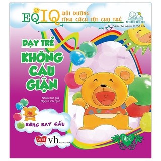 Sách - dạy trẻ không cáu giận 2 - bóng bay gấu