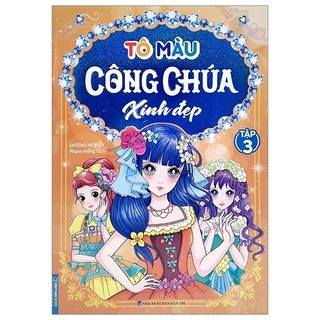 Sách Tô Màu Công Chúa Xinh Đẹp - Tập 3