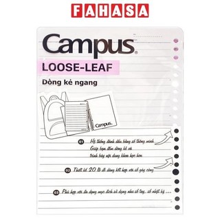 Giấy Đục Lỗ LL-AF70G-50 Dòng Kẻ 4 Ly Ngang