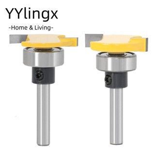 Máy cắt phay, với máy cắt rãnh loại T dưới cùng, Dụng cụ cắt tỉa chuôi 6mm 6,35mm bền bỉ