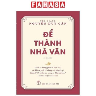 Sách để thành nhà văn