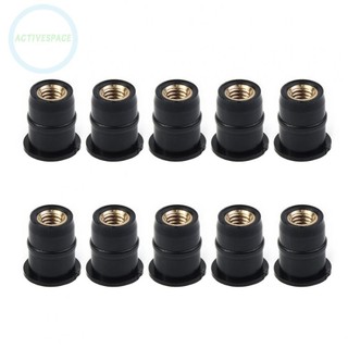 【NEW】Nuts For bodywork ATV applications Windshield Motorcycle Mounting Vibration