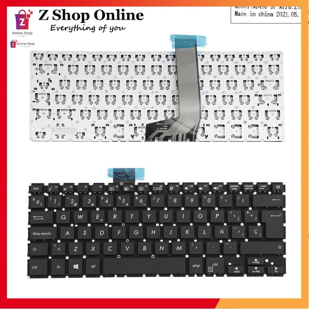 Bàn Phím Keyboard Laptop Vivobook Asus X405 X405UR X405U X405UA X405UQ