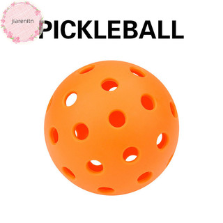 Jiarenitn Pickleball Injection Molded Resilient 40-Hole Ball - TPE Elasticity Ball Kinh nghiệm chơi thể thao ngoài trời vn
