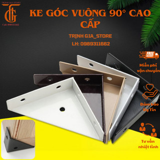 Ke góc vuông 90° cao cấp, cho tủ kệ, pass ke góc