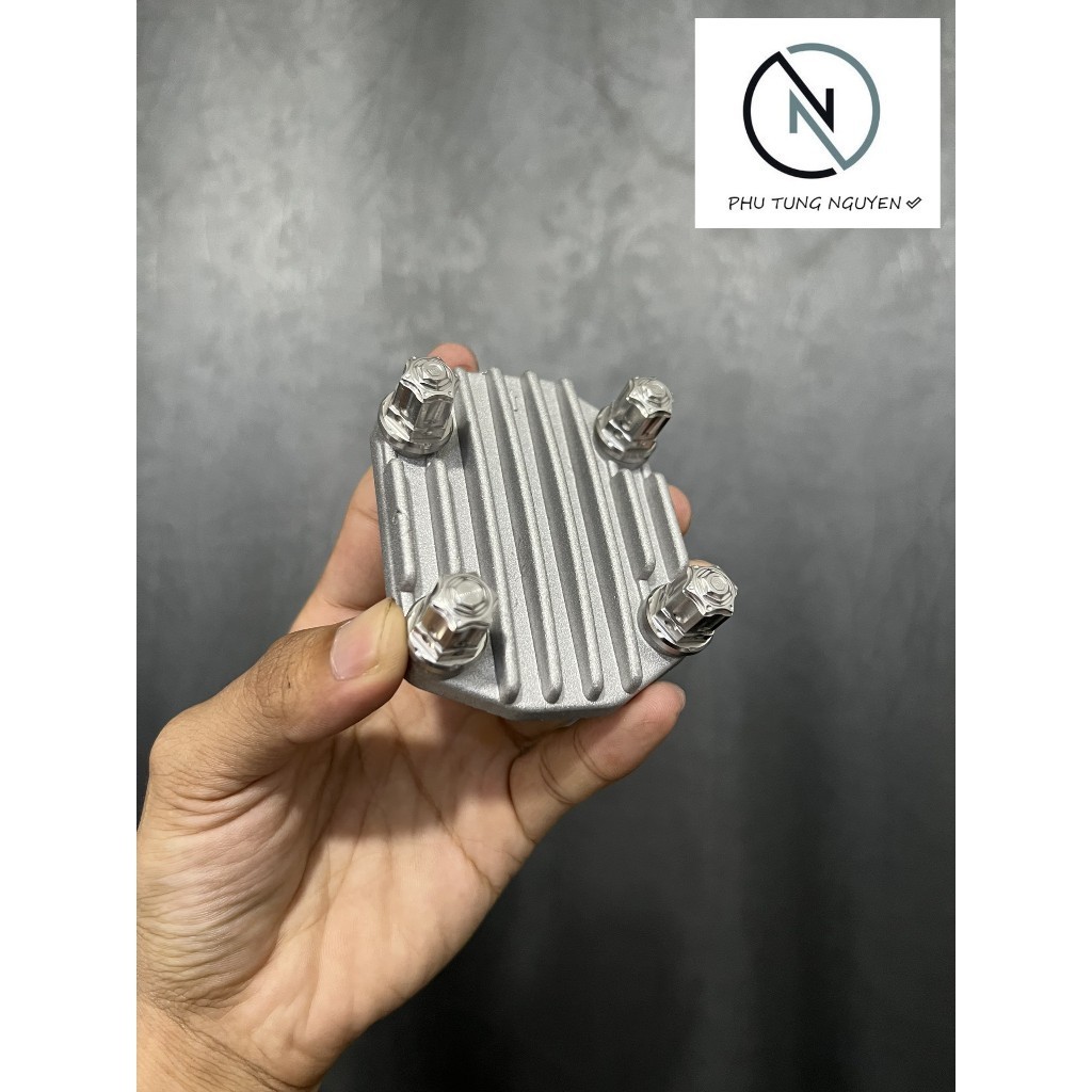 Combo 4 con Ốc Salaya Inox 304 7li BÍT Gắn Đầu Qui lát, đầu Bò xe máy Wave, Dream, RS ... thông dụng