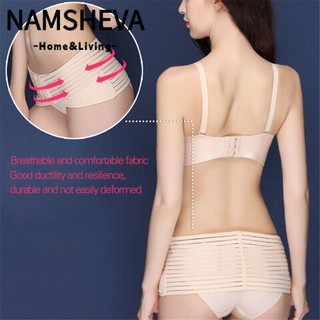 NAMSHEVA Thắt Lưng Hông Nam Nữ Có Thể Điều Chỉnh Pelvic Hạ Thoáng Khí Eo Seal