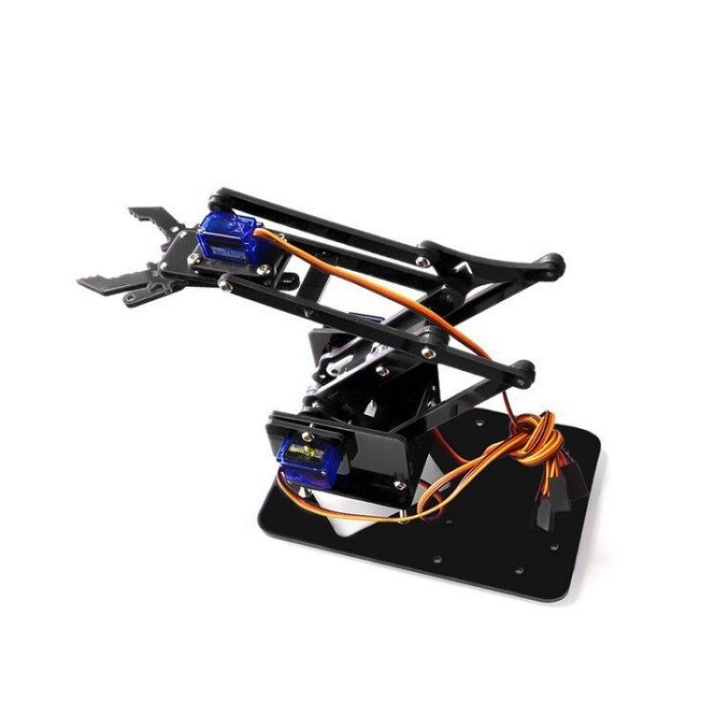 [FREE SHIP] Cánh Tay Robot 4 Bậc Manipulator DIY Tự Lắp Ráp