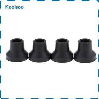 4 chiếc Chống trượt Ổn định Giảm xóc đầu mía 16mm Đen