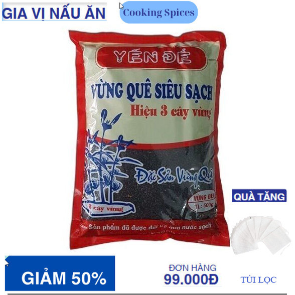 1kg Vừng đen (mè đen) - Hàng chuẩn