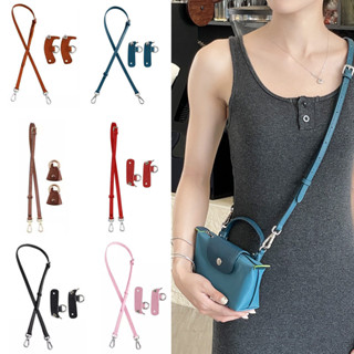   Khóa nâng cấp mới  Dây đeo túi đeo chéo thay thế bằng da Phù hợp cho dây đeo vai mini Longchamp mà không cần sửa đổi đục lỗ 