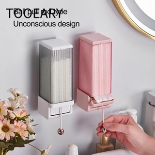 TOOEARY Hộp Đựng Bông Tẩy Trang cotton Tự Động Tiết Kiệm Không Gian Chống Thấm Nước Dễ Lắp Đặt