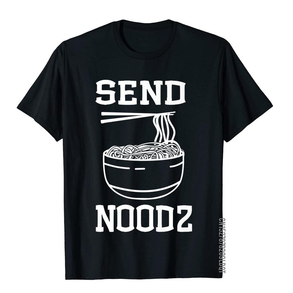 Áo Sơ Mi Ngộ nghĩnh Gửi Noodz Ramen Mì Noods Tee Trang Bị Áo Cotton Nam Áo Tee Cá Tính