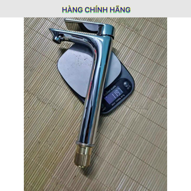 Vòi chậu cao đồng mạ crom ld29