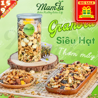  Granola siêu hạt ăn kiêng thêm hạt Macca ngũ cốc giảm cân eat clean ăn vặt Mamfa