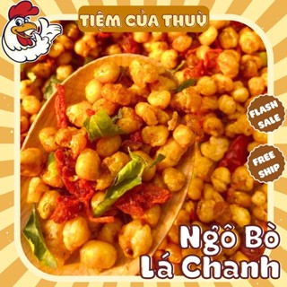 500G Ngô Cay Khô Bò Lá Chanh, Snack Bắp Sấy Khô Bò, Ngô Sấy Giòn, đồ ăn vặt Tiệm ăn vặt Thuỳ Bùi