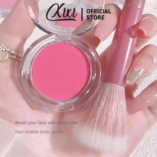 Lameila Blush Powder Trang điểm khỏa thân tự nhiên Màu mở rộng Rouge Cheek Contour Tint Pigment Peach Pink Facial Blusher Mỹ phẩm Bảng phấn má hồng đơn màu