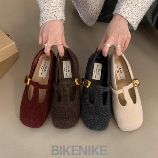 BIKENIKE Giày Búp Bê Cá tính Chống bám bụi Thấm hút mồ hôi Thời thượng FBL2491XEH 40Z240929
