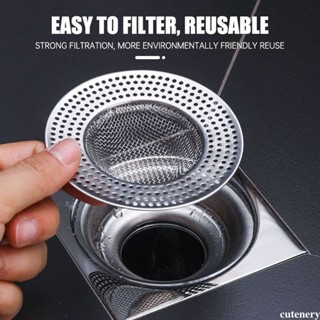 Nắp bịt cống thoát sàn nhà tắm bằng lưới inox thoát nhanh, chặn tóc, lọc rác, chống tắc hiệu quả cutenery