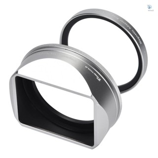 Pro TANLE Square Metal Lens Hood Thay thế cho Fujifilm Fuji X100VI Phụ kiện máy ảnh Lắp đặt từ tính