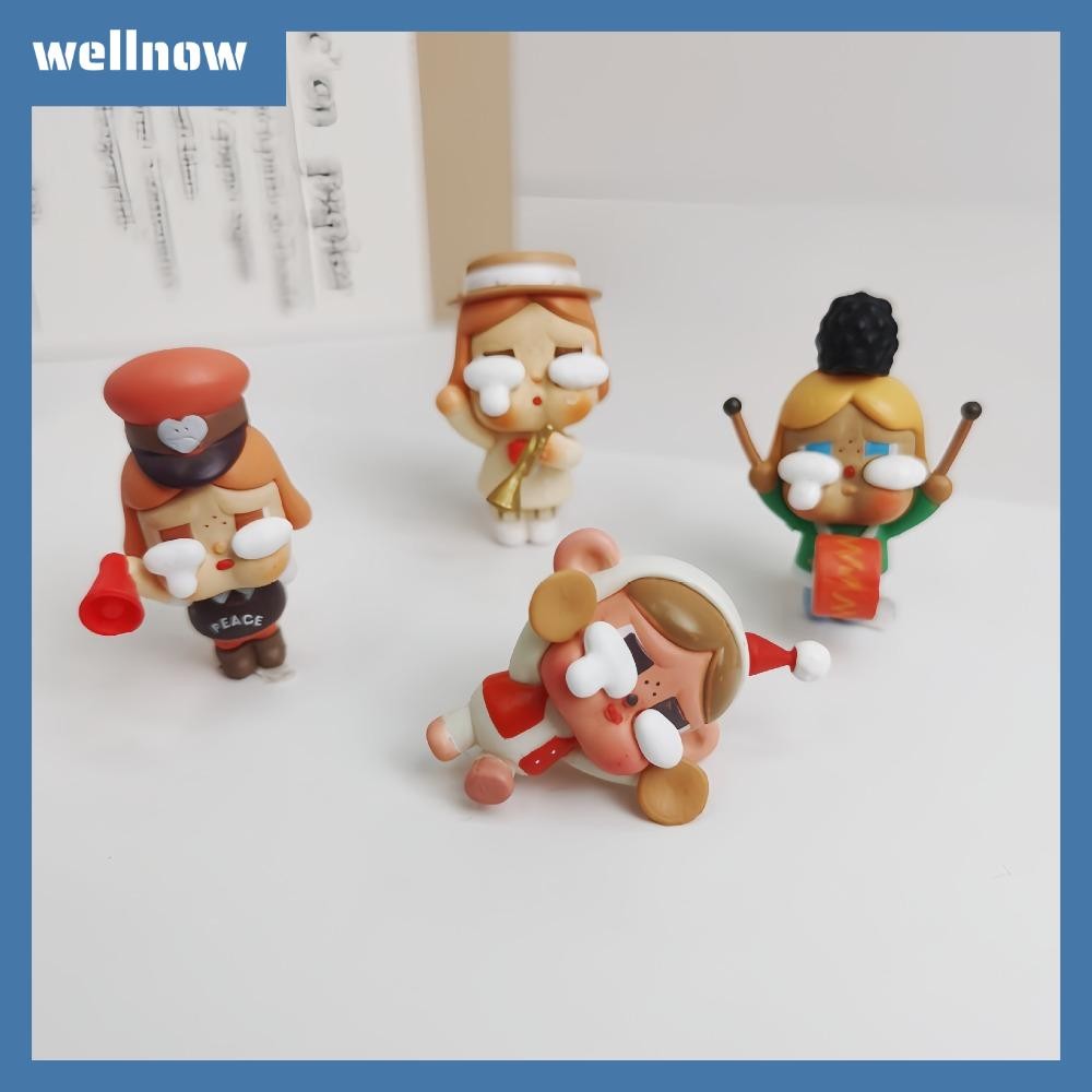 WELLNOW Crybaby Box, Crying Cruising Series POP MART Đồ trang trí Mini, Crying Parade Series Popbean