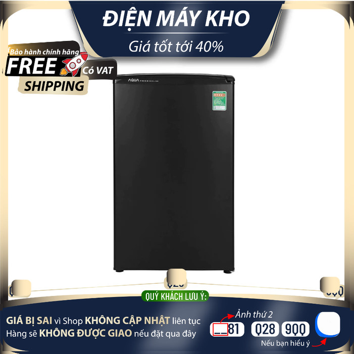 AQR-D99FA(BS) / AQR-D100FA(BS)  - Tủ Lạnh Aqua 90 Lít  - Giao Toàn Quốc